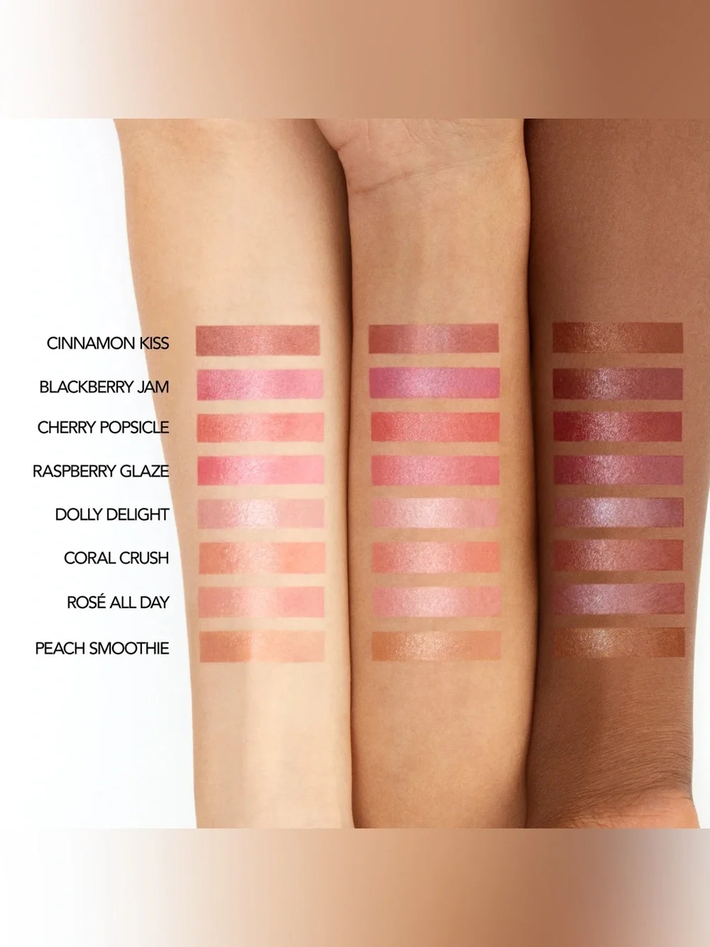 NIB Buxom Full-On Plumping Lip Glow Balm - Peach Smoothie - Size 2g